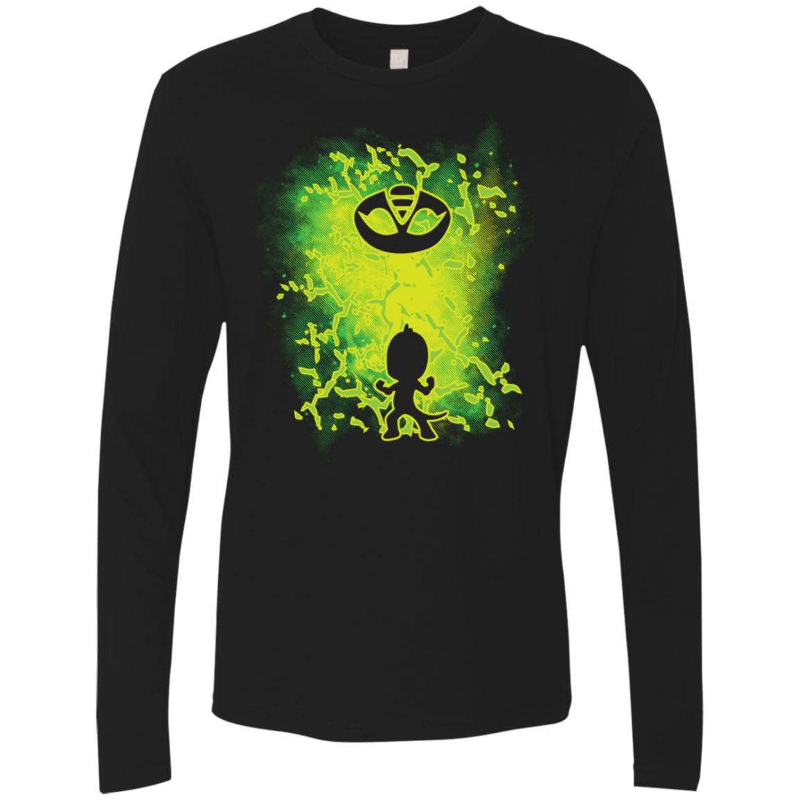 T-Shirts Black / S Gekko Men's Premium Long Sleeve