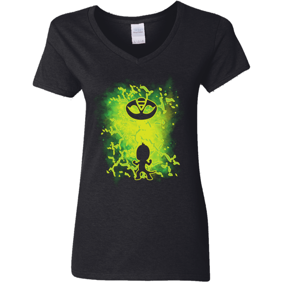 T-Shirts Black / S Gekko Women's V-Neck T-Shirt