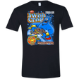 T-Shirts Black / X-Small Genie Cereal Men's Semi-Fitted Softstyle