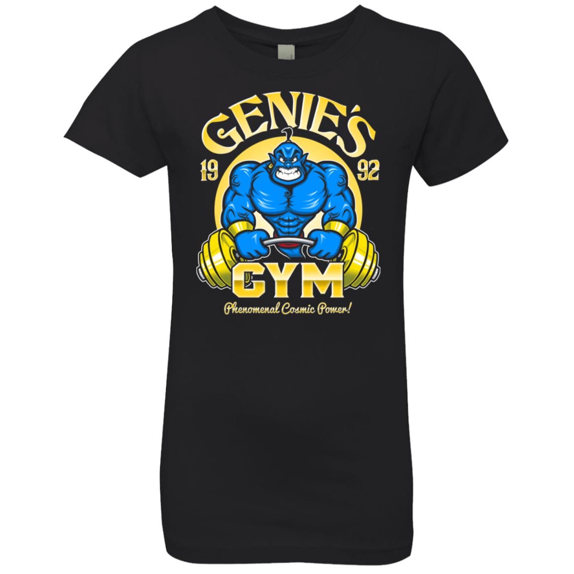 T-Shirts Black / YXS Genies Gym Girls Premium T-Shirt