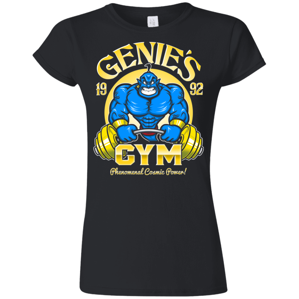 T-Shirts Black / S Genies Gym Junior Slimmer-Fit T-Shirt