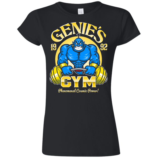 T-Shirts Black / S Genies Gym Junior Slimmer-Fit T-Shirt