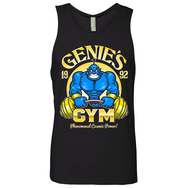 T-Shirts Black / S Genies Gym Men's Premium Tank Top