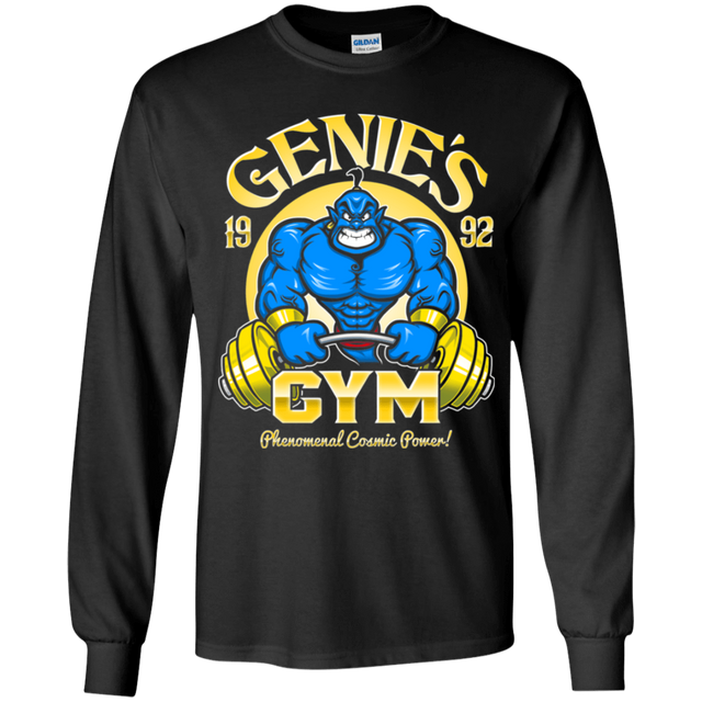 T-Shirts Black / YS Genies Gym Youth Long Sleeve T-Shirt