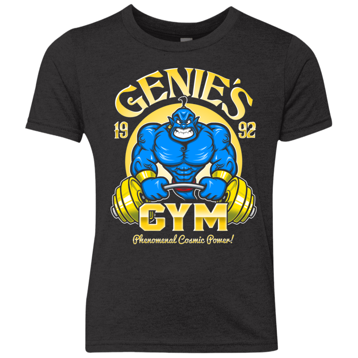 T-Shirts Vintage Black / YXS Genies Gym Youth Triblend T-Shirt