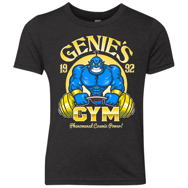 T-Shirts Vintage Black / YXS Genies Gym Youth Triblend T-Shirt