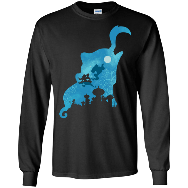 T-Shirts Black / S Genius Portrait Men's Long Sleeve T-Shirt