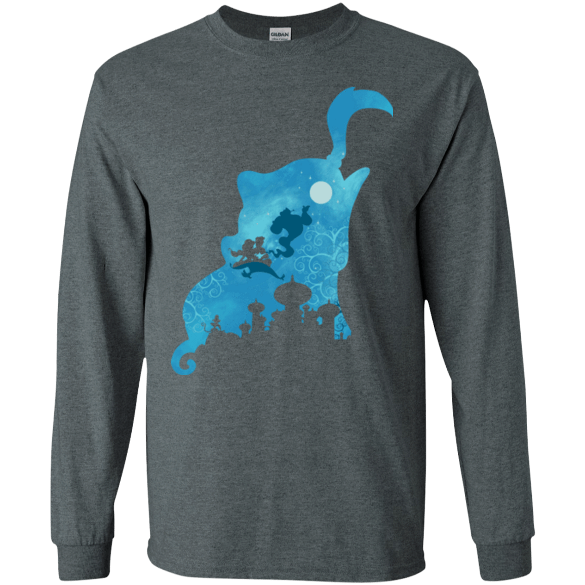 T-Shirts Dark Heather / S Genius Portrait Men's Long Sleeve T-Shirt