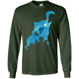 T-Shirts Forest Green / S Genius Portrait Men's Long Sleeve T-Shirt