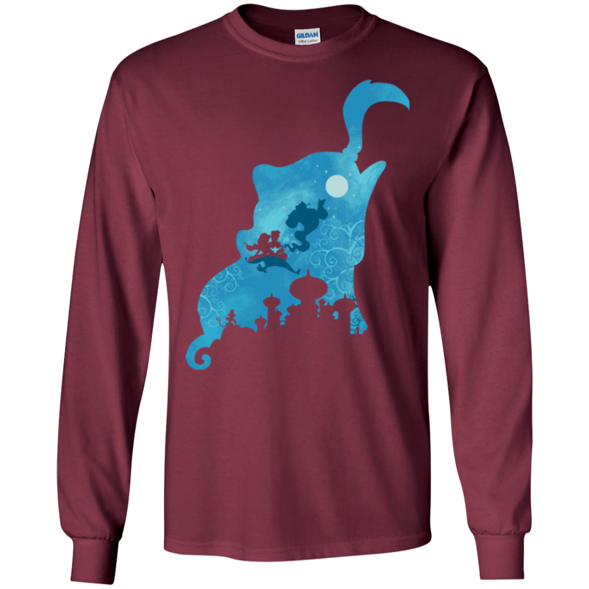 T-Shirts Maroon / S Genius Portrait Men's Long Sleeve T-Shirt