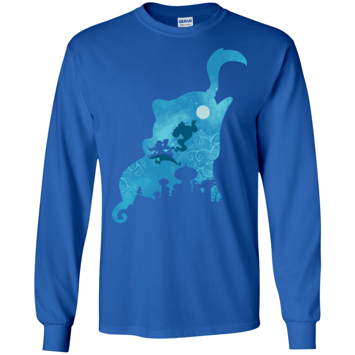 T-Shirts Royal / S Genius Portrait Men's Long Sleeve T-Shirt