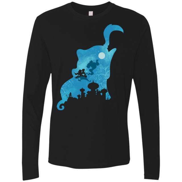 T-Shirts Black / S Genius Portrait Men's Premium Long Sleeve