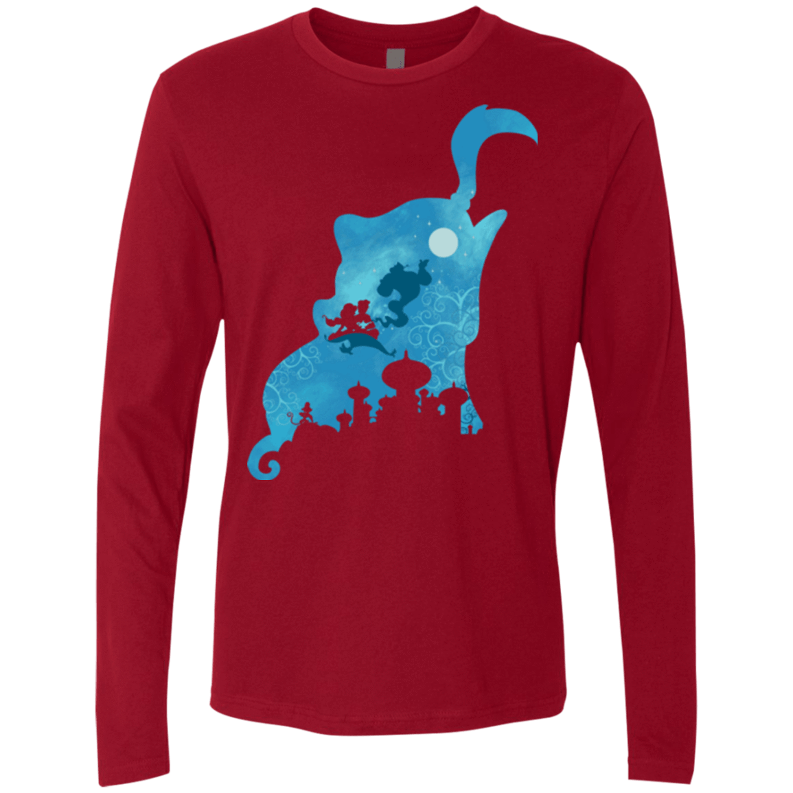 T-Shirts Cardinal / S Genius Portrait Men's Premium Long Sleeve