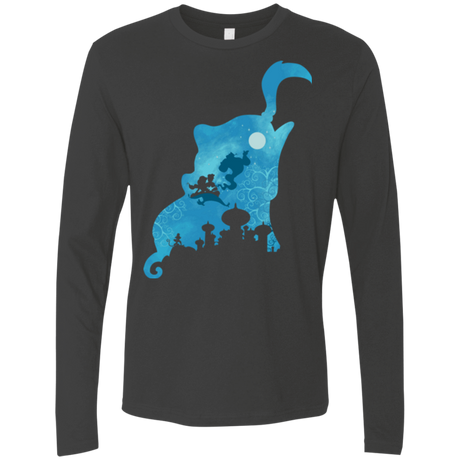 T-Shirts Heavy Metal / S Genius Portrait Men's Premium Long Sleeve