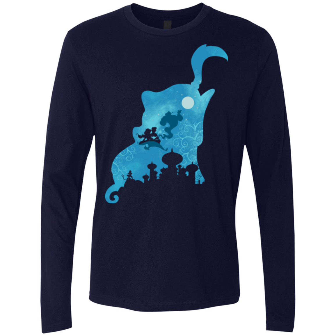 T-Shirts Midnight Navy / S Genius Portrait Men's Premium Long Sleeve
