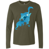 T-Shirts Military Green / S Genius Portrait Men's Premium Long Sleeve