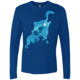 T-Shirts Royal / S Genius Portrait Men's Premium Long Sleeve