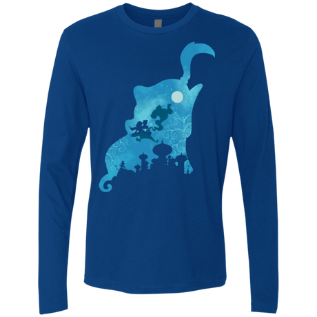 T-Shirts Royal / S Genius Portrait Men's Premium Long Sleeve