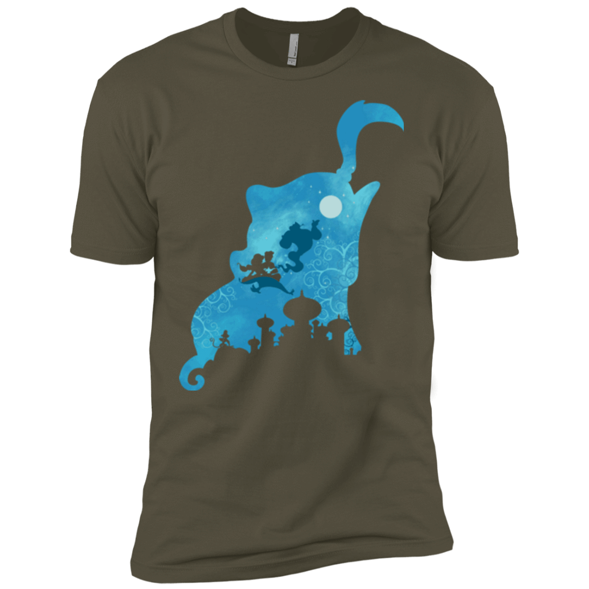 T-Shirts Military Green / X-Small Genius Portrait Men's Premium T-Shirt