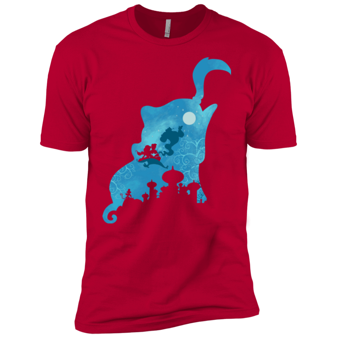 T-Shirts Red / X-Small Genius Portrait Men's Premium T-Shirt