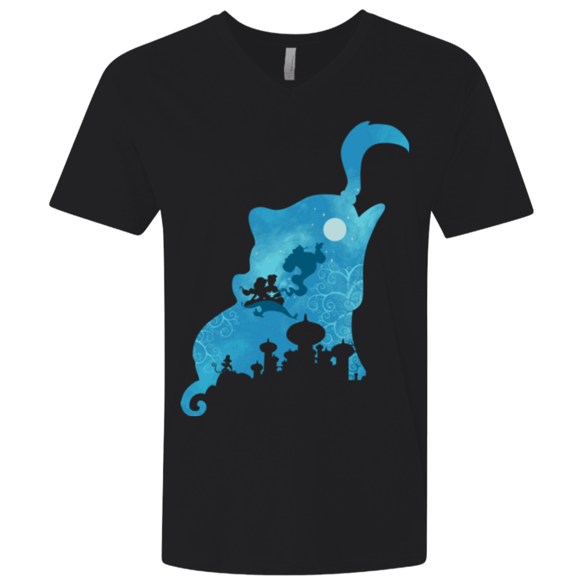 T-Shirts Black / X-Small Genius Portrait Men's Premium V-Neck