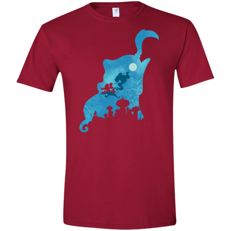 T-Shirts Cardinal Red / S Genius Portrait Men's Semi-Fitted Softstyle