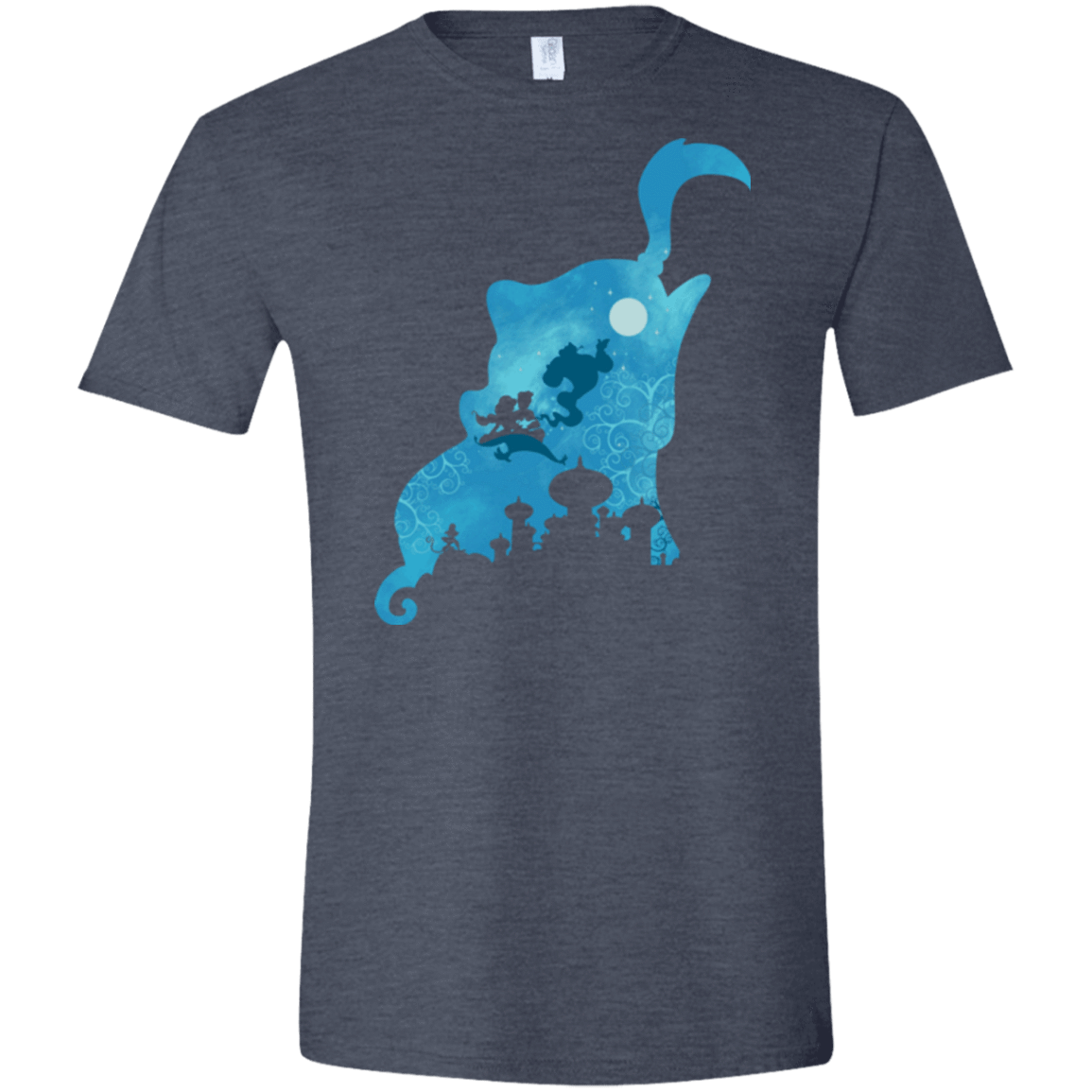 T-Shirts Heather Navy / S Genius Portrait Men's Semi-Fitted Softstyle