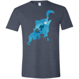 T-Shirts Heather Navy / S Genius Portrait Men's Semi-Fitted Softstyle