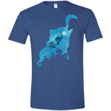 T-Shirts Heather Royal / X-Small Genius Portrait Men's Semi-Fitted Softstyle