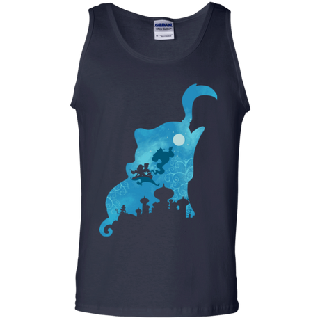 T-Shirts Navy / S Genius Portrait Men's Tank Top