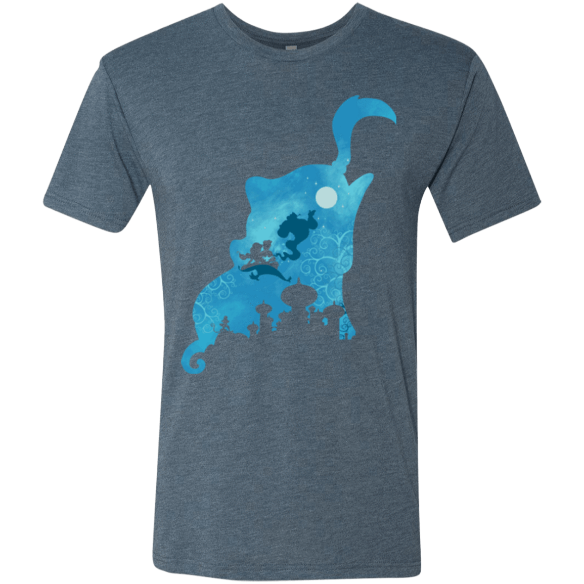 T-Shirts Indigo / S Genius Portrait Men's Triblend T-Shirt