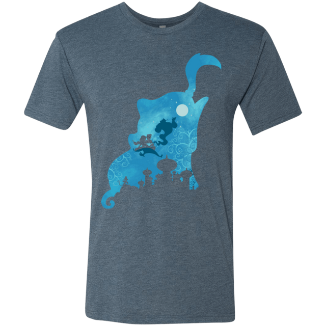 T-Shirts Indigo / S Genius Portrait Men's Triblend T-Shirt