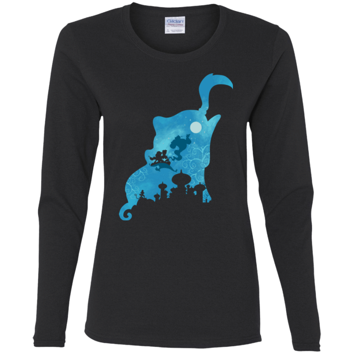T-Shirts Black / S Genius Portrait Women's Long Sleeve T-Shirt
