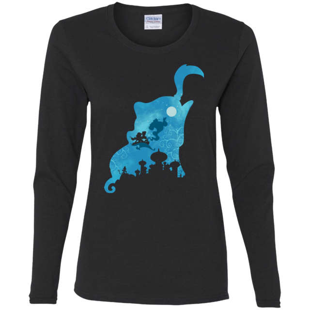 T-Shirts Black / S Genius Portrait Women's Long Sleeve T-Shirt