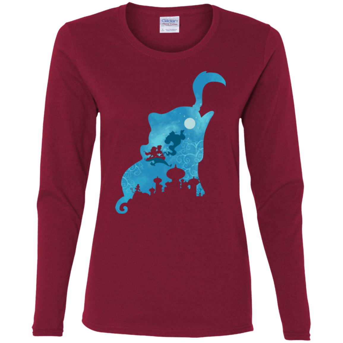 T-Shirts Cardinal / S Genius Portrait Women's Long Sleeve T-Shirt
