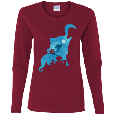 T-Shirts Cardinal / S Genius Portrait Women's Long Sleeve T-Shirt