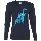 T-Shirts Navy / S Genius Portrait Women's Long Sleeve T-Shirt