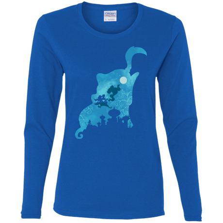 T-Shirts Royal / S Genius Portrait Women's Long Sleeve T-Shirt