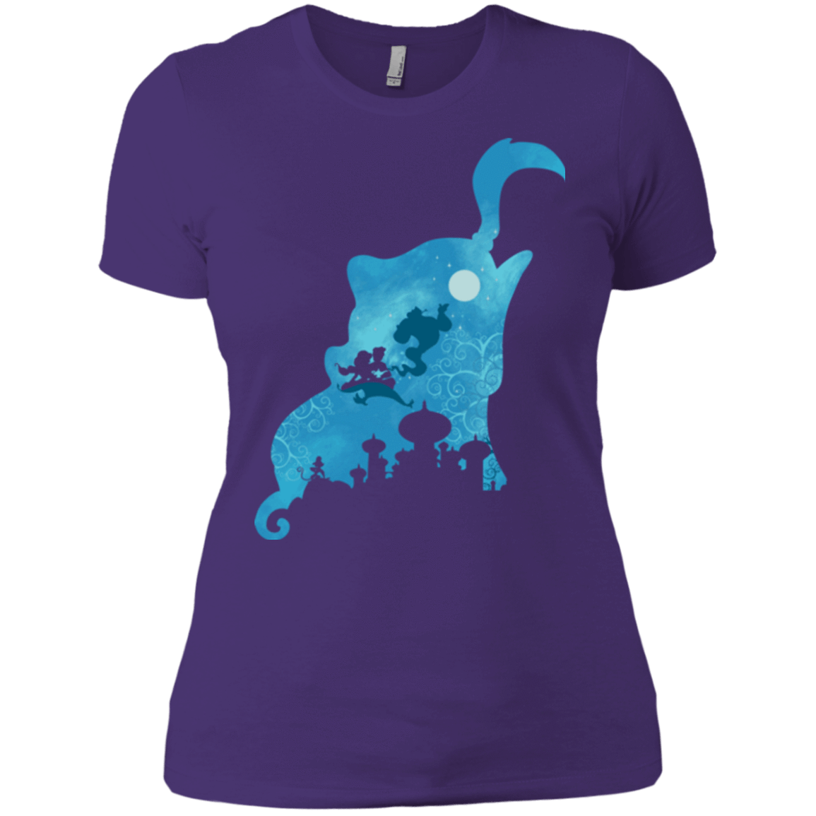 T-Shirts Purple Rush/ / X-Small Genius Portrait Women's Premium T-Shirt