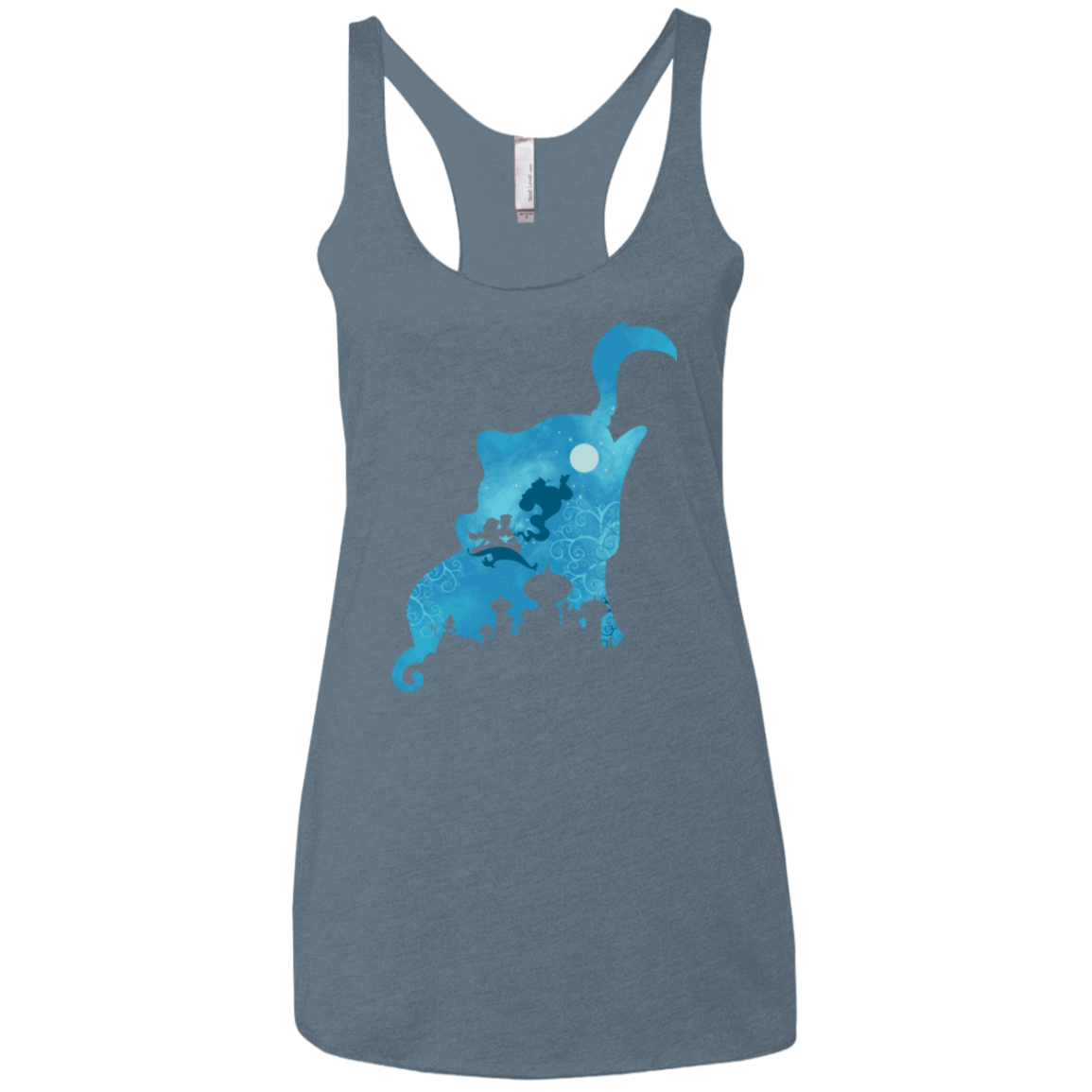 T-Shirts Indigo / X-Small Genius Portrait Women's Triblend Racerback Tank