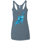 T-Shirts Indigo / X-Small Genius Portrait Women's Triblend Racerback Tank