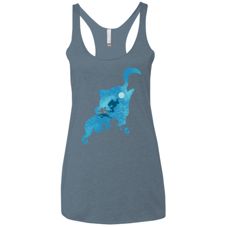 T-Shirts Indigo / X-Small Genius Portrait Women's Triblend Racerback Tank