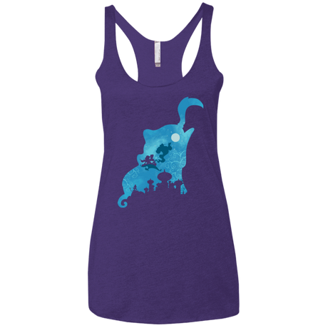 T-Shirts Purple Rush / X-Small Genius Portrait Women's Triblend Racerback Tank