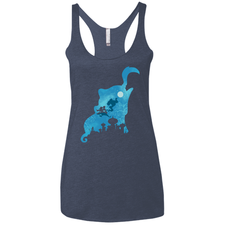 T-Shirts Vintage Navy / X-Small Genius Portrait Women's Triblend Racerback Tank