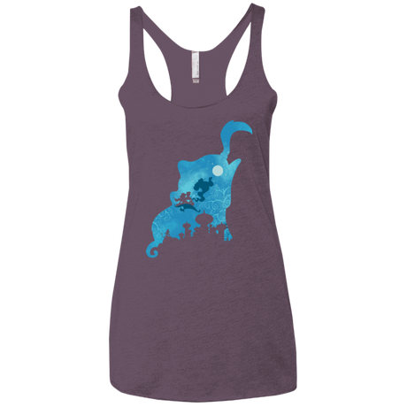 T-Shirts Vintage Purple / X-Small Genius Portrait Women's Triblend Racerback Tank
