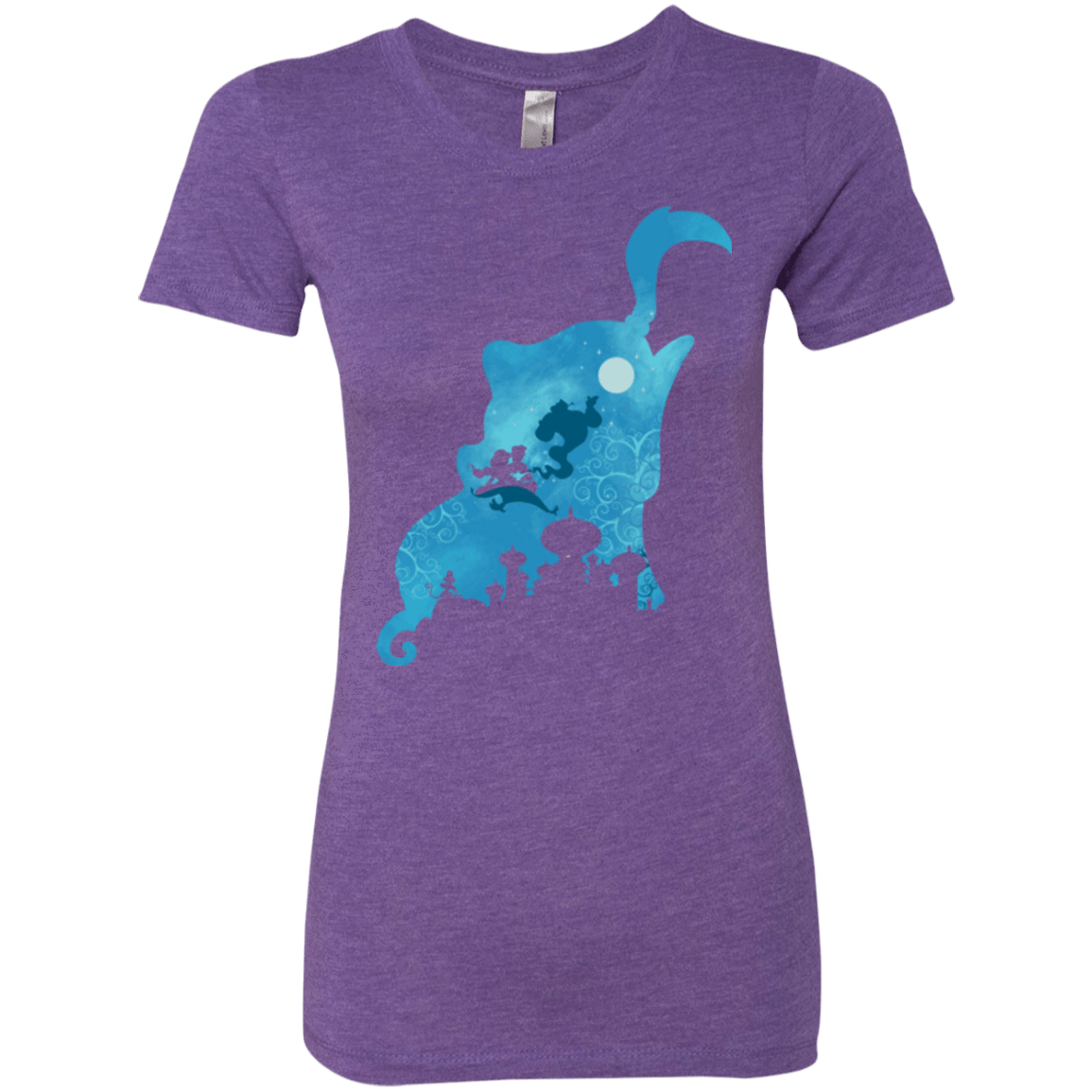 T-Shirts Purple Rush / S Genius Portrait Women's Triblend T-Shirt