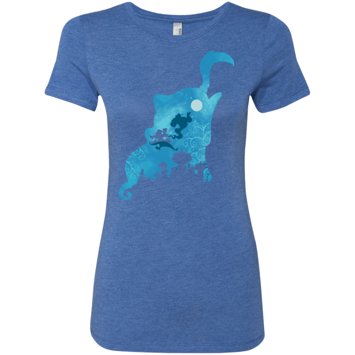 T-Shirts Vintage Royal / S Genius Portrait Women's Triblend T-Shirt