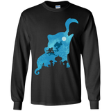 T-Shirts Black / YS Genius Portrait Youth Long Sleeve T-Shirt