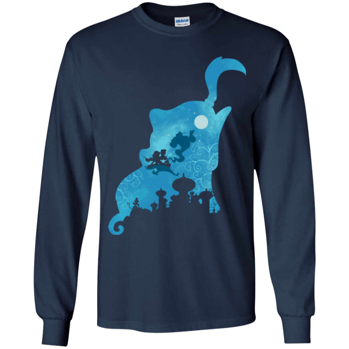 T-Shirts Navy / YS Genius Portrait Youth Long Sleeve T-Shirt