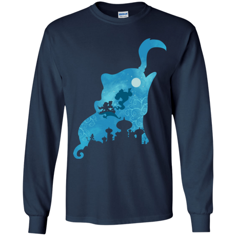 T-Shirts Navy / YS Genius Portrait Youth Long Sleeve T-Shirt